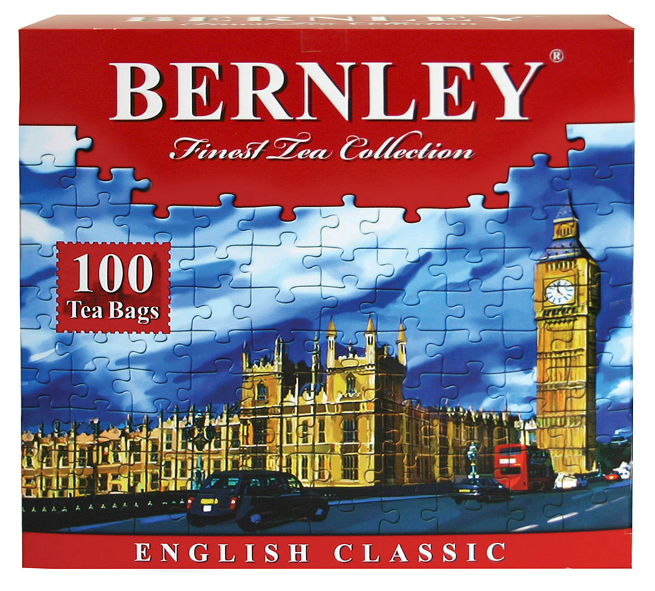 BERNLEY | Чай черный BERNLEY ENGLISH CLASSIC, 100х2 г