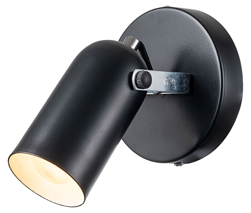 Настенный светильник Escada 696/1A E14 40W Black/Chrome, черный