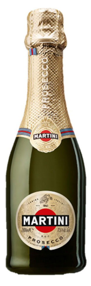 Martini | Игристое вино Martini Prosecco белое сухое Италия, 187 мл