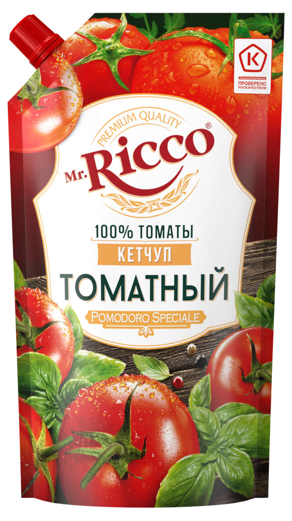 Кетчуп Mr. Ricco Томатный, 300 г