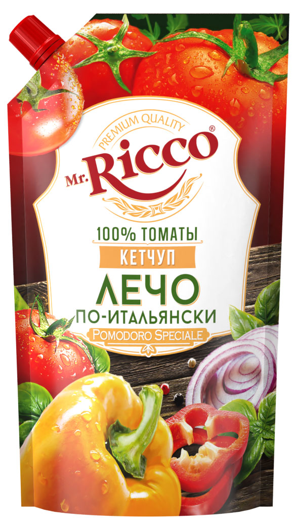 Кетчуп Mr. Ricco Лечо по-итальянски, 300 г