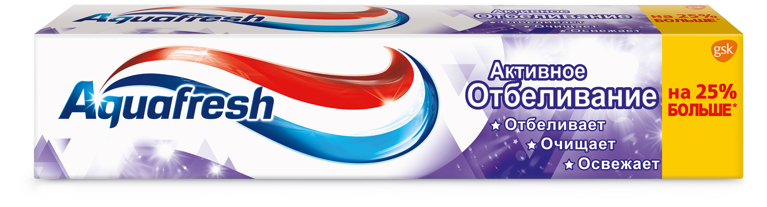 Aquafresh | Зубная паста Aquafresh Активное отбеливание, 125 мл