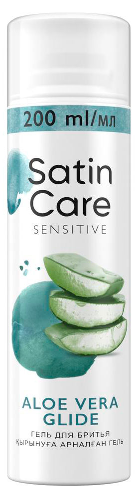 Гель для бритья Satin care алоэ вера, 200 мл