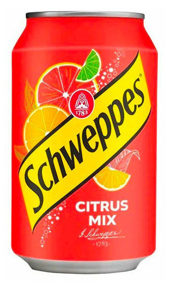 Напиток газированный Schweppes Citrus Mix, 330 мл