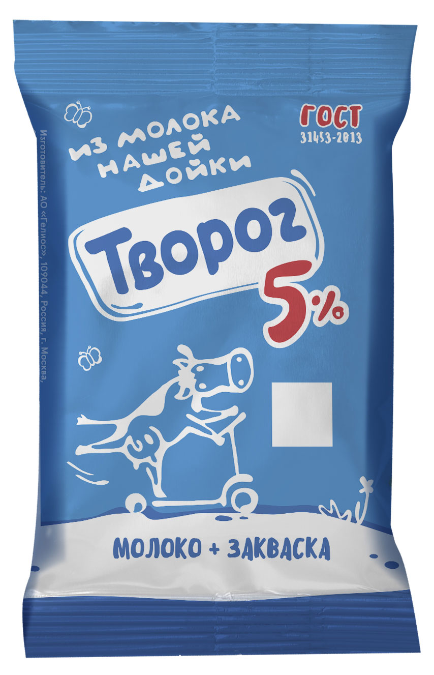 Творог «Молоко нашей дойки» 5%, 180 г