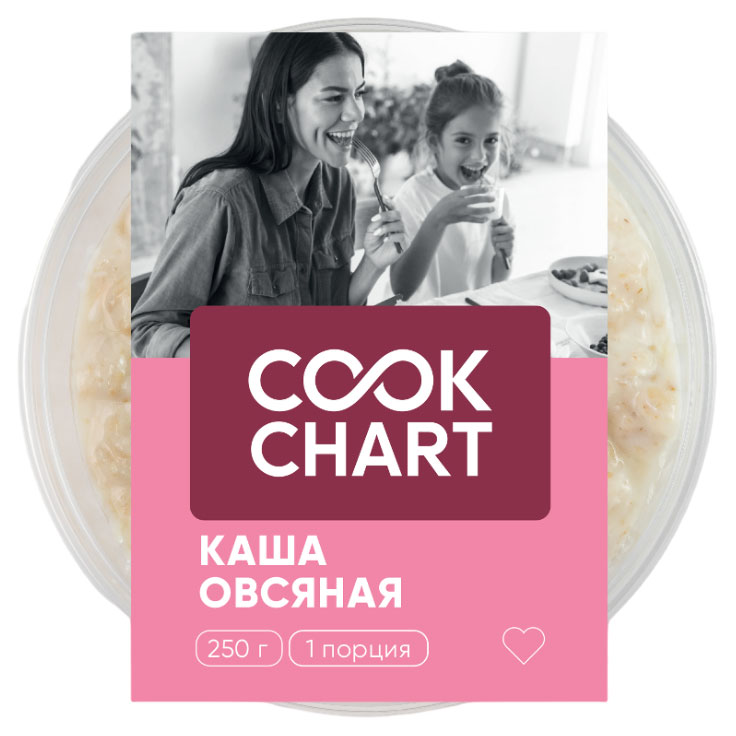 Каша Cook Chart Овсяная, 250 г