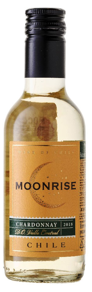 Вино Moonrise Chardonnay белое сухое Чили, 0,188 л