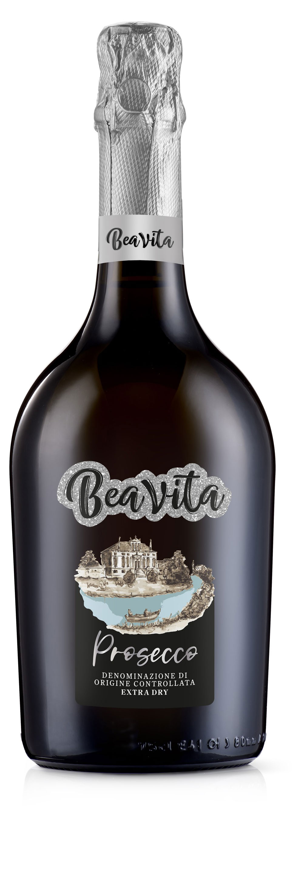 Игристое вино Bea Vita Prosecco белое сухое Италия, 0,75 л