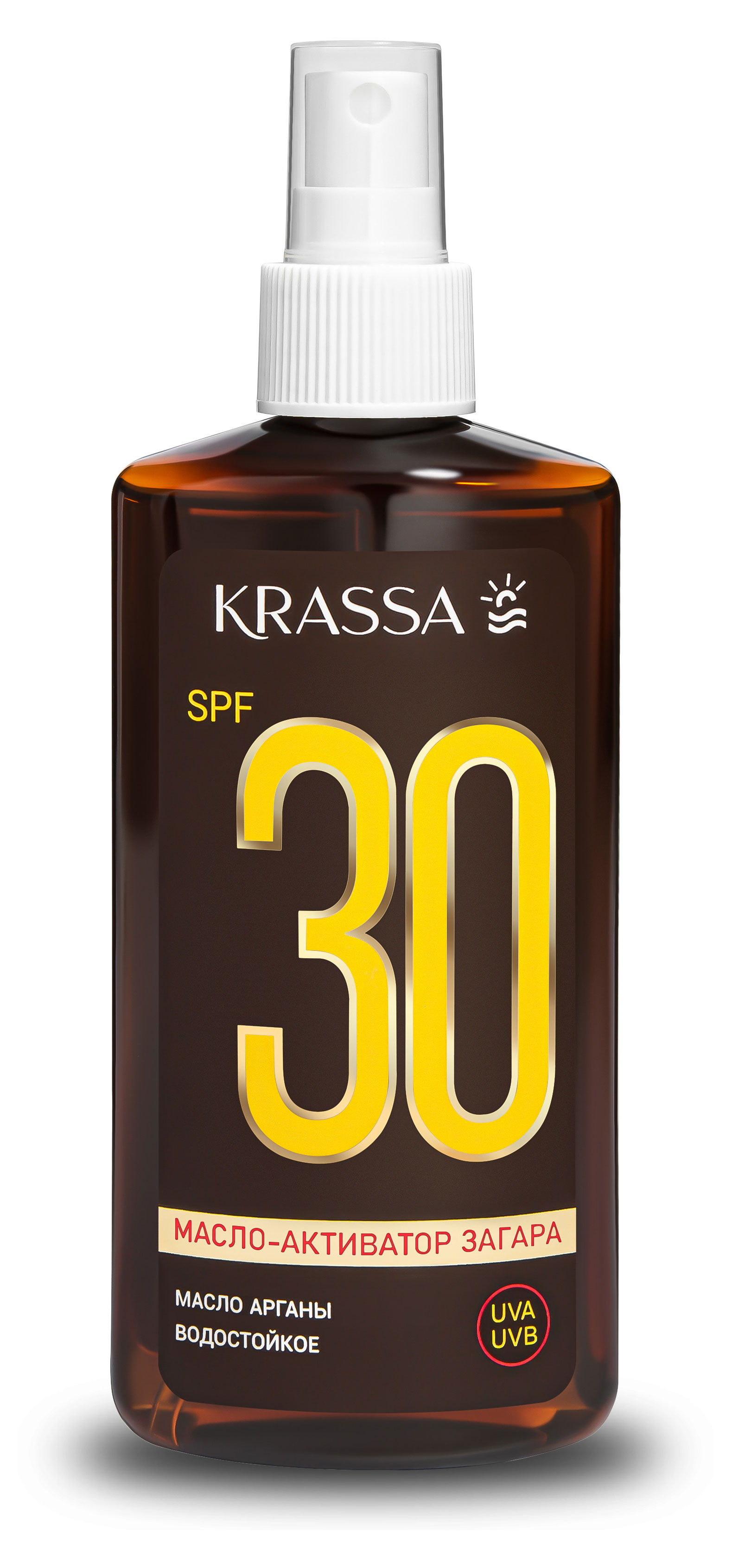 Масло-активатор загара Krassa SPF 30, 150 мл
