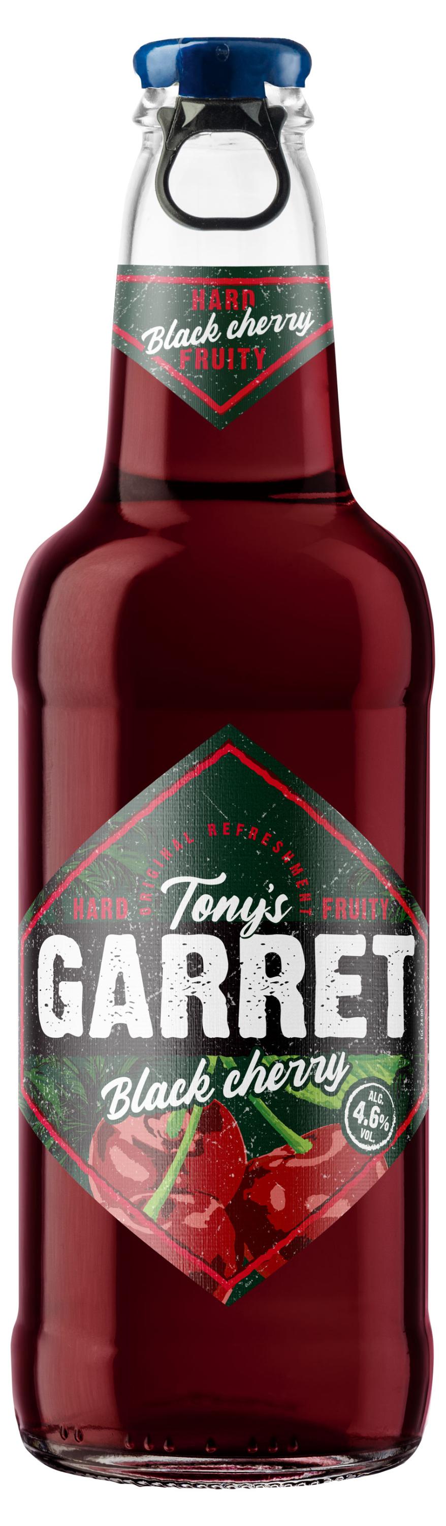 

Пивной напиток Tony's Garret Hard Black Cherry, 400 мл