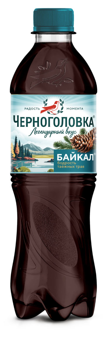 Черноголовка | Напиток газированный «Черноголовка» Байкал, 500 мл