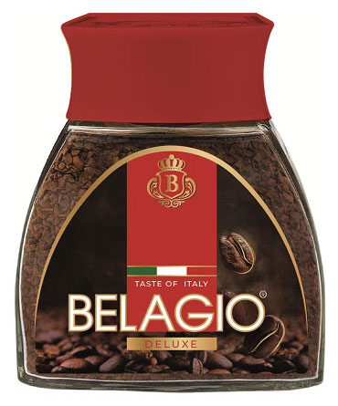 

Кофе растворимый Belagio Deluxe, 180 г