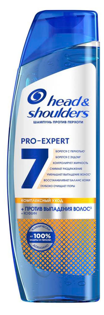 Шампунь для волос Head&Shoulders Pro-Expert 7 против перхоти и выпадения волос, 300 мл