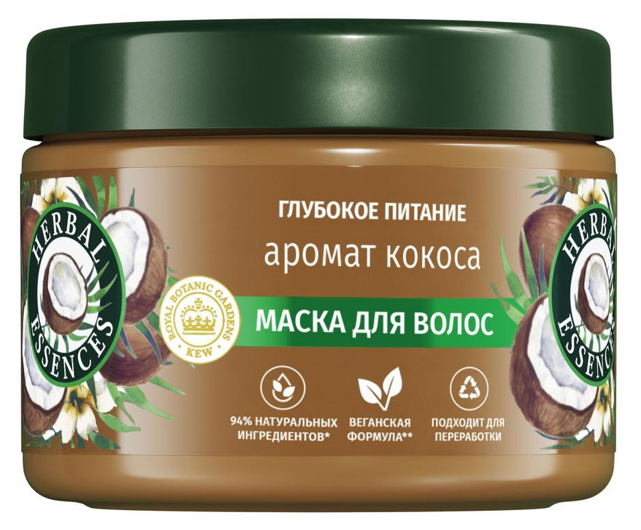 

Маска для волос Herbal Essences Глубокое питание с кокосом, 300 мл