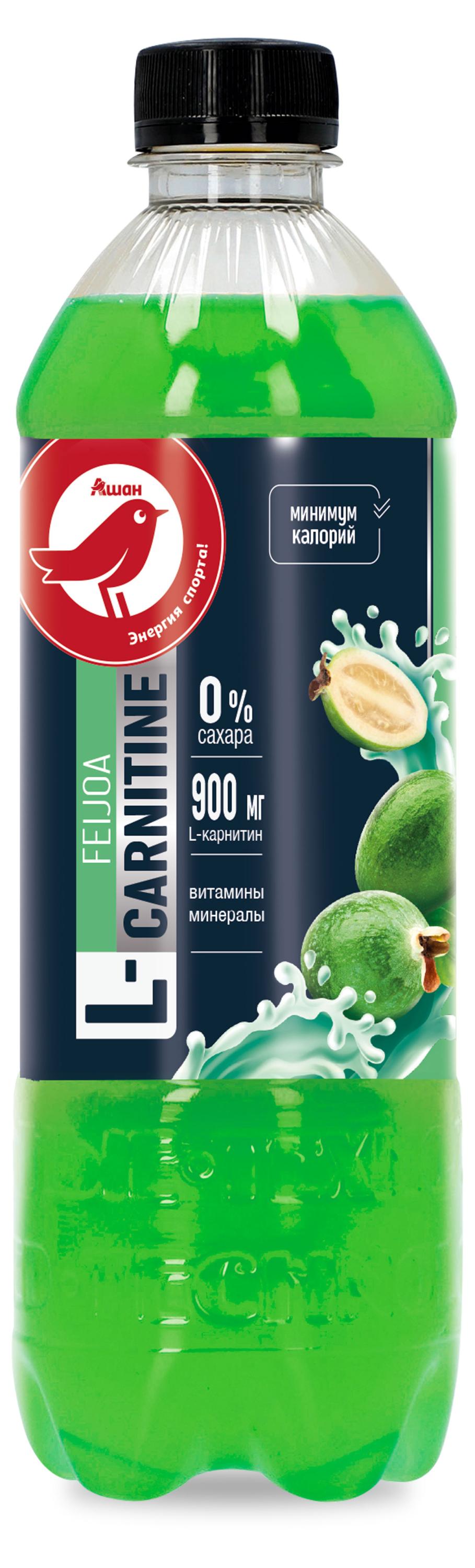 L-carnitine АШАН Красная птица со вкусом фейхоа, 500 мл