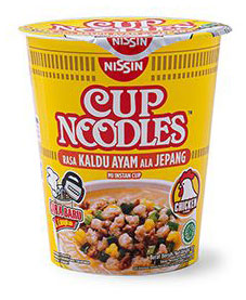 Nissin | Лапша быстрого приготовления Nissin с куриным вкусом, 67 г