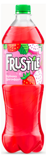 

Напиток газированный Frustyle Клубника-Драгонфрут, 1 л