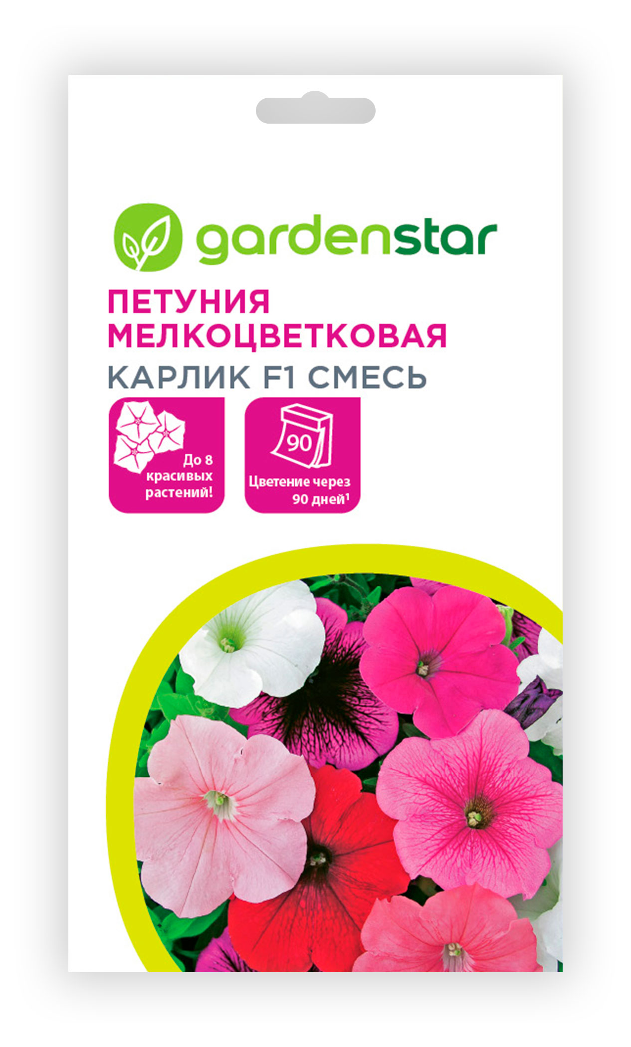 Семена Garden Star Петуния мелкоцветковая Карлик смесь F1