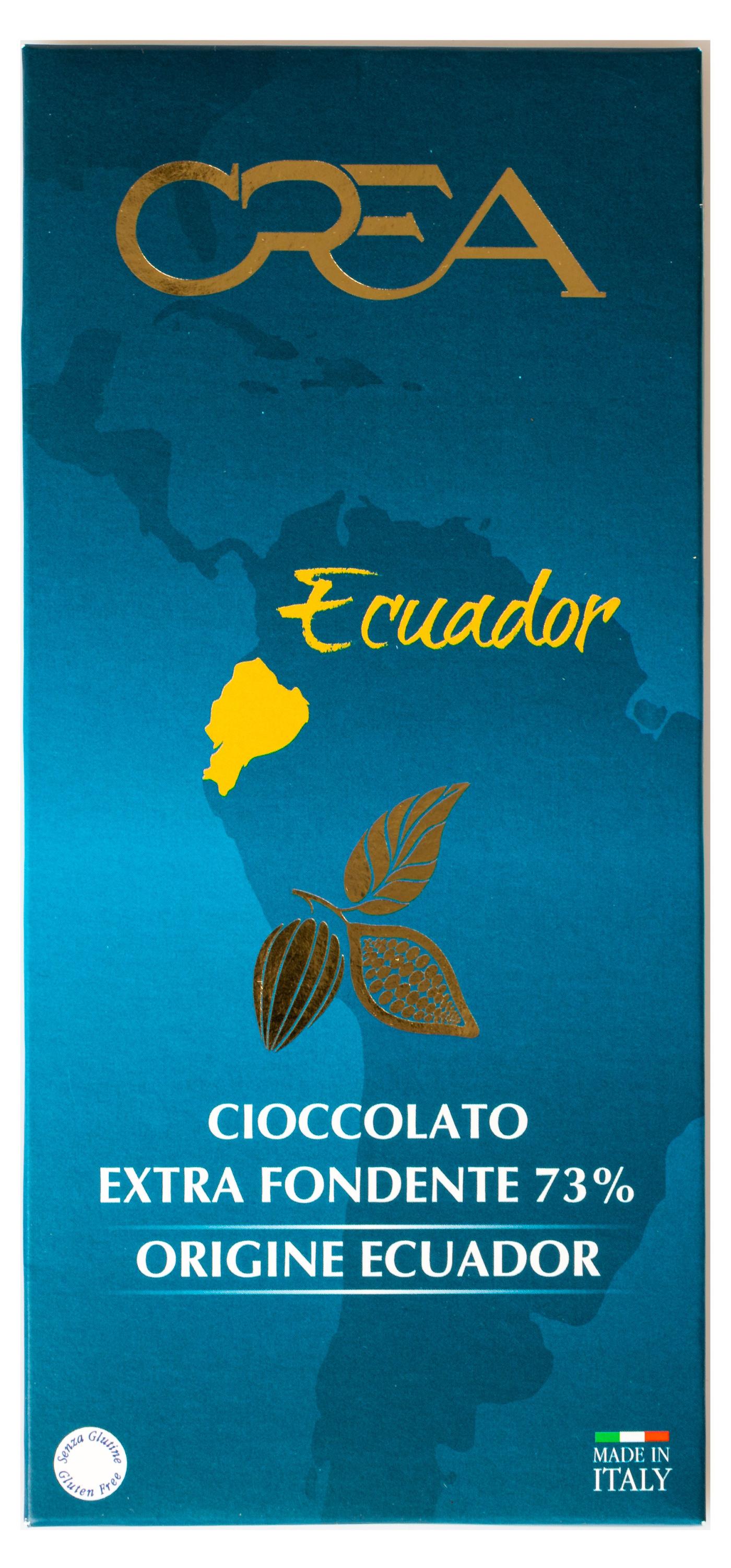 Crea | Шоколад темный Crea Single Origin Ecuador Горький 73% Какао,100 г