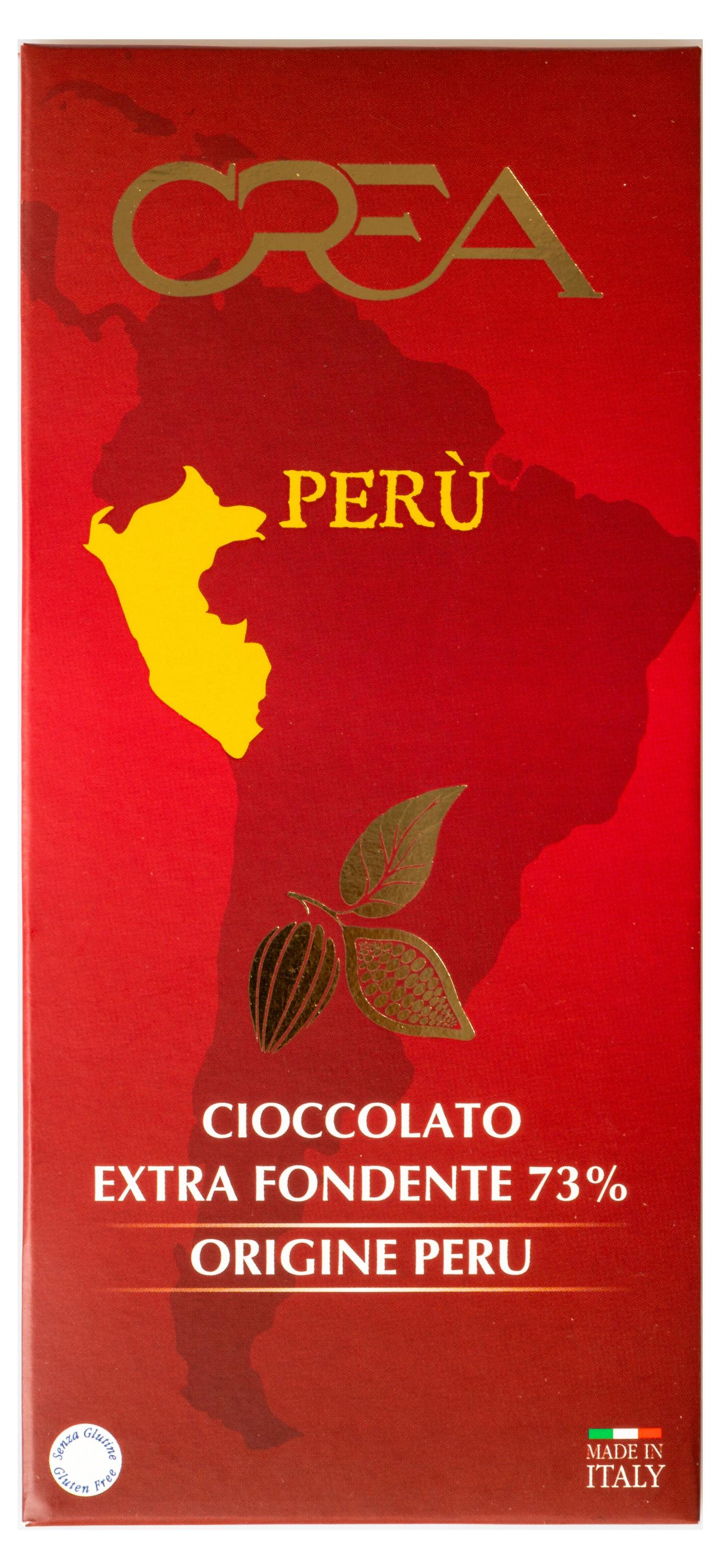 Crea | Шоколад темный Crea Single Origin Peru Горький 73% Какао,100 г