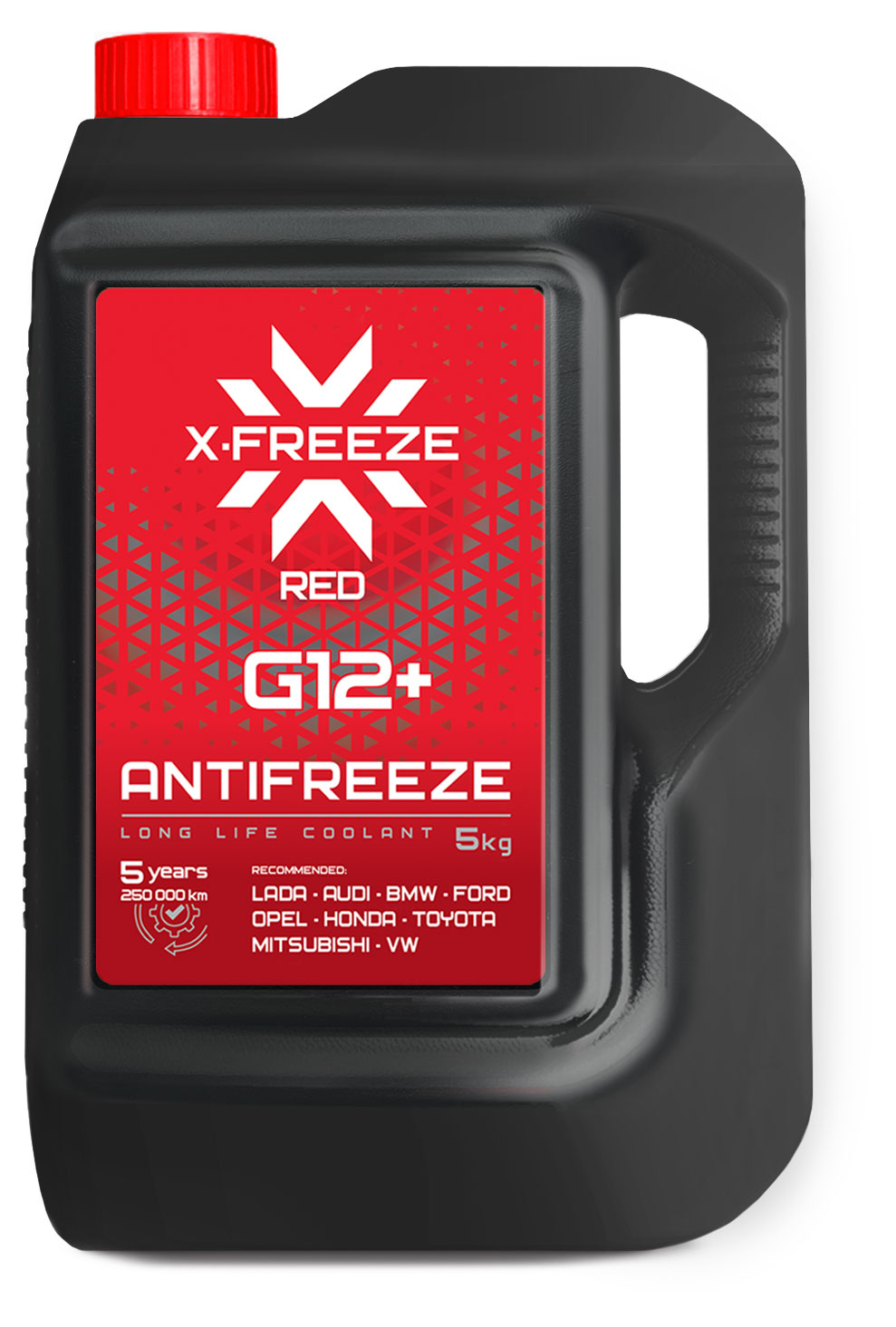 Антифриз X-FREEZE G12+, 5 кг