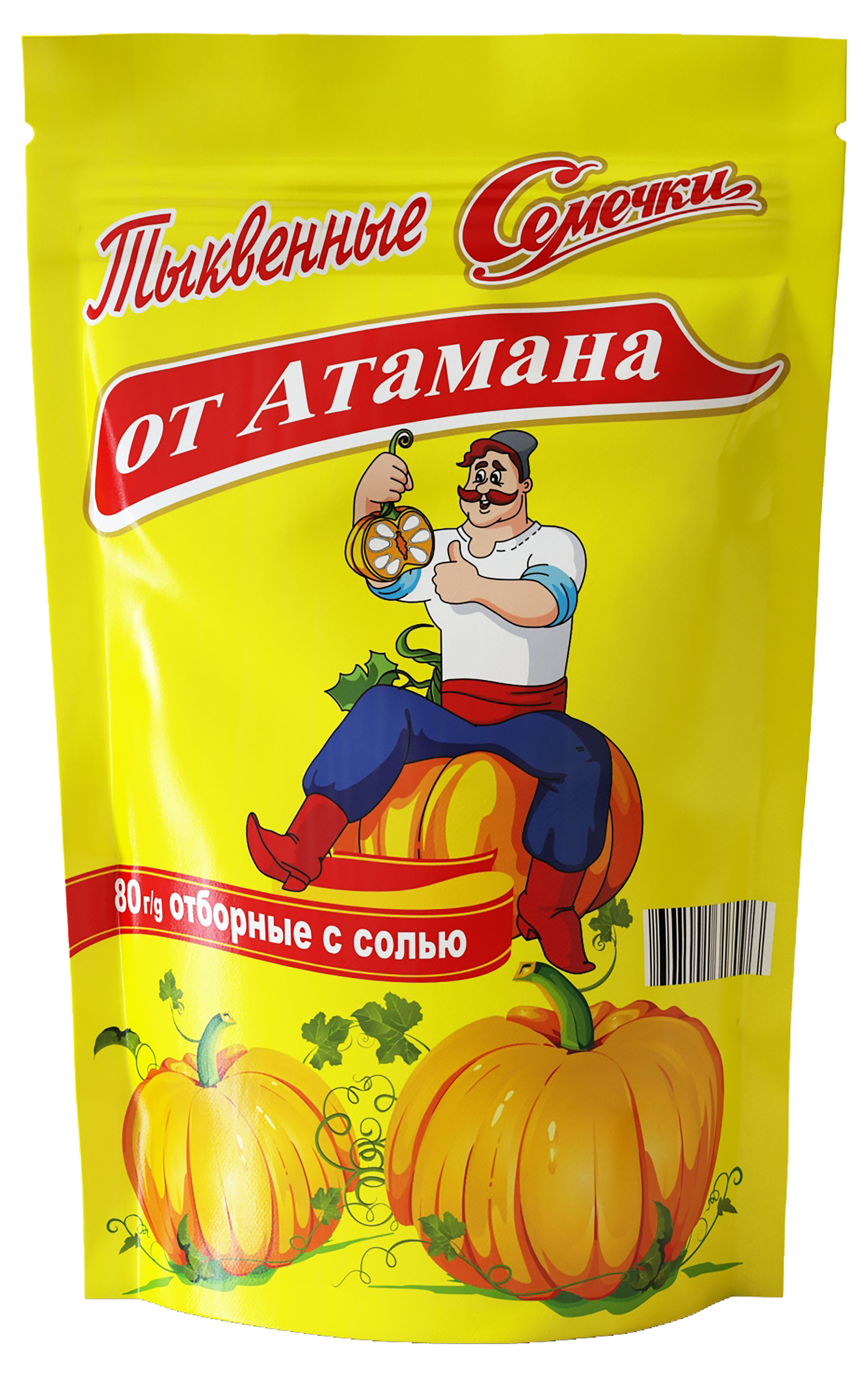 от Атамана | Семечки тыквенные «от Атамана», 80 г