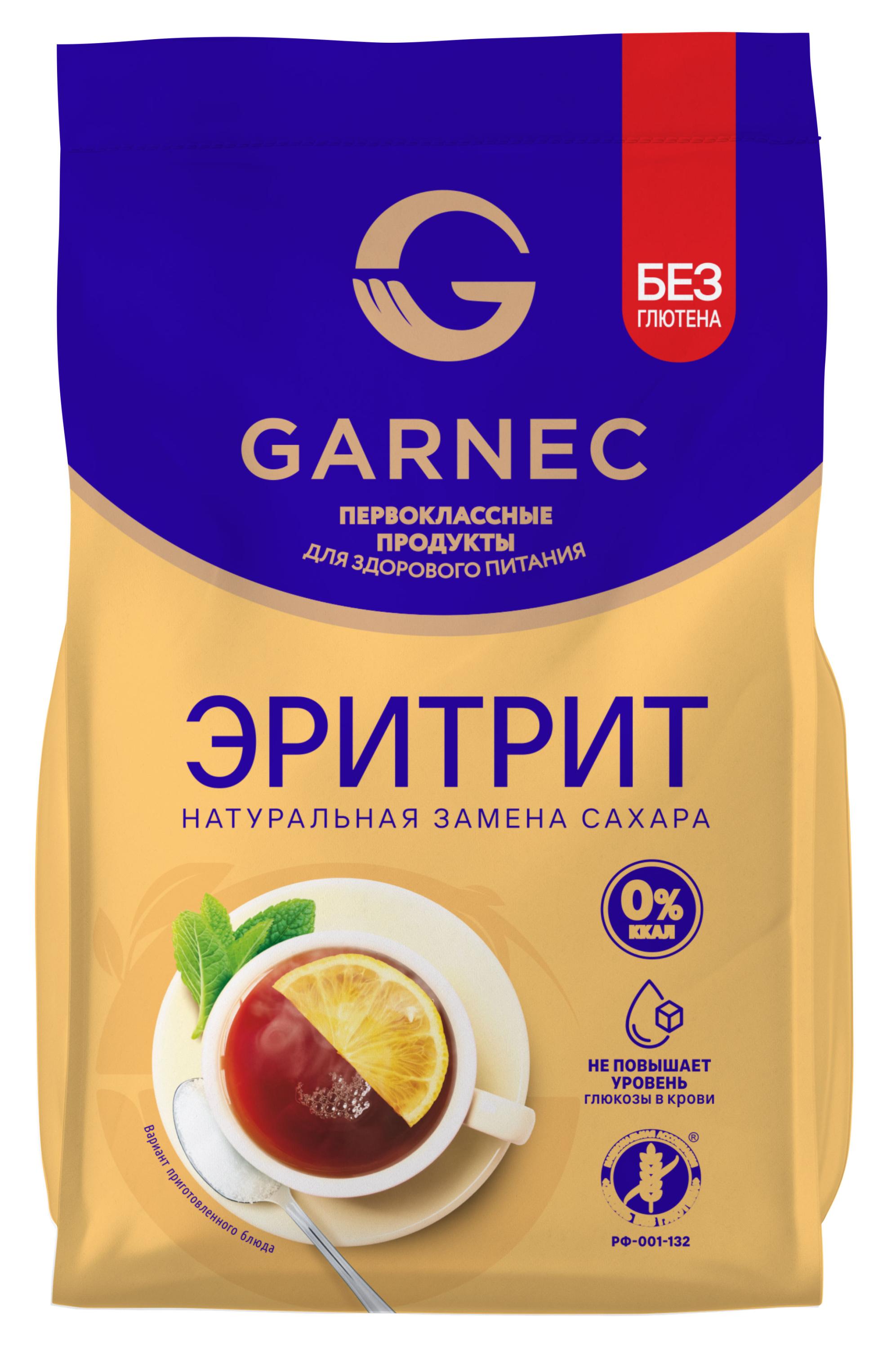 Подсластитель Garnec эритрит, 200 г