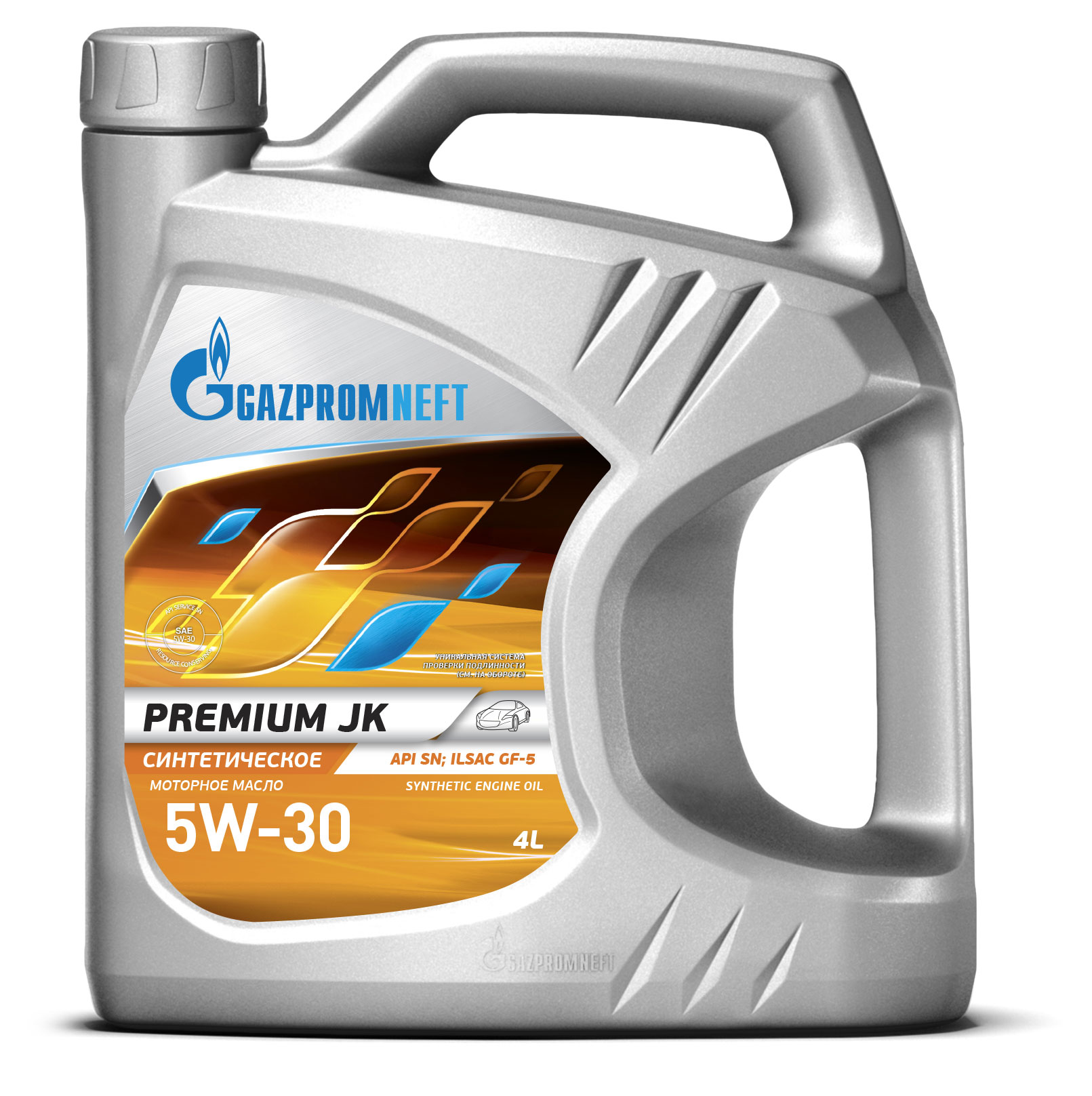 Масло синтетическое Gazpromneft Premium JK 5W-30, 4 л