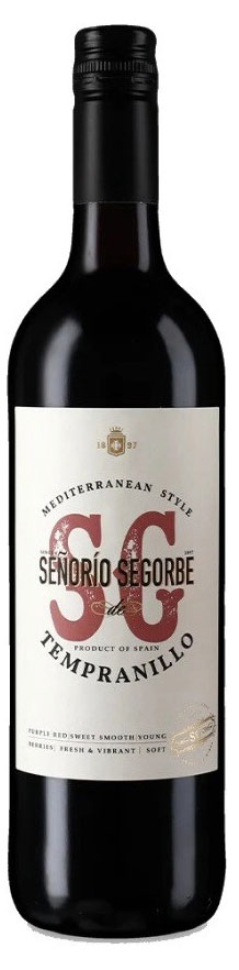 

Вино Senorio de Segorbe Tempranillo красное сухое Испания, 0,75 л