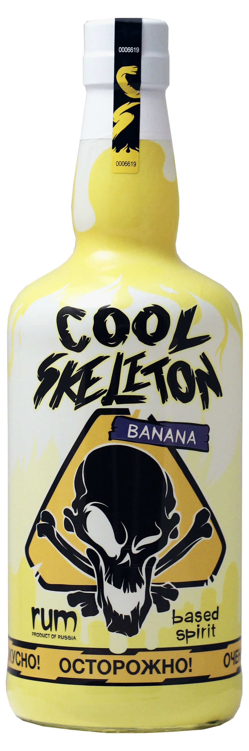 Ром Cool Skeleton Banana Россия, 0,7 л