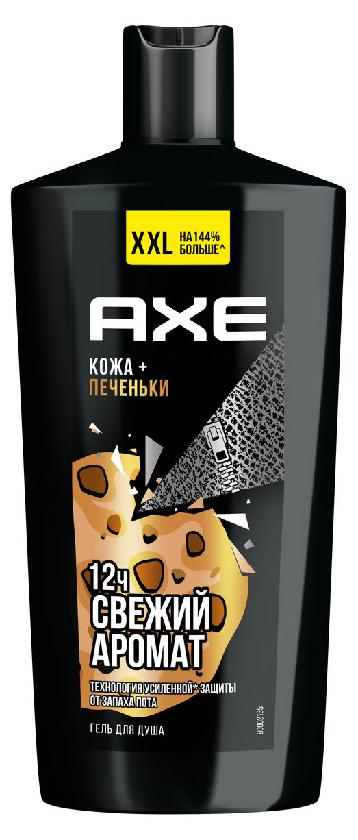 Гель для душа мужской Axe Leath&cook, 610 мл