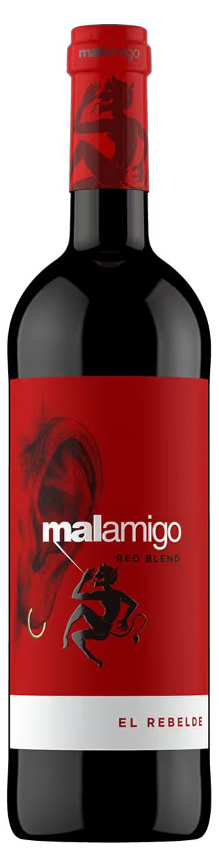 Malamigo | Вино Malamigo El Rebelde Red Blend красное полусухое Испания, 0,75 л