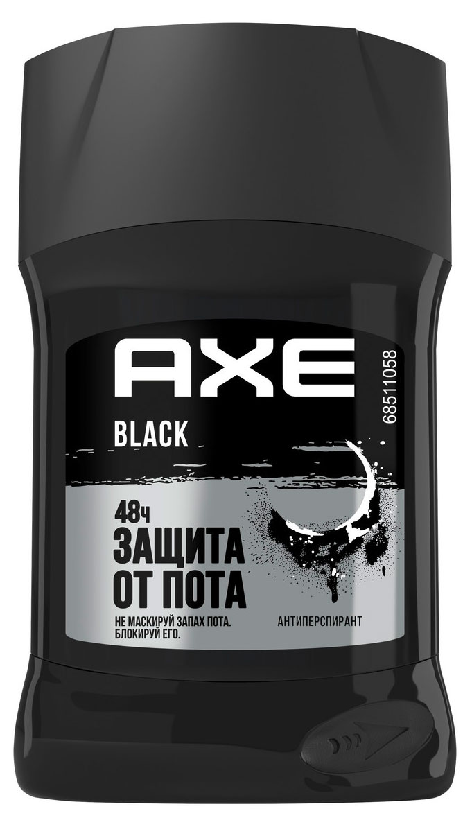 Дезодорант-антиперспирант стик Axe Black, 50 мл