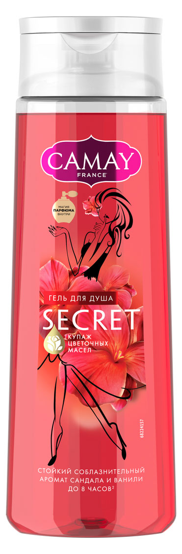 Гель для душа Camay Secret Bliss, 250 мл