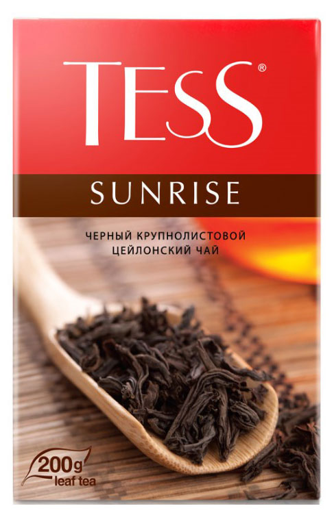 Чай черный Tess Sunrise листовой, 200 г