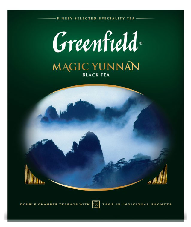 Greenfield | Чай черный Greenfield Magic Yunnan, 100х2 г