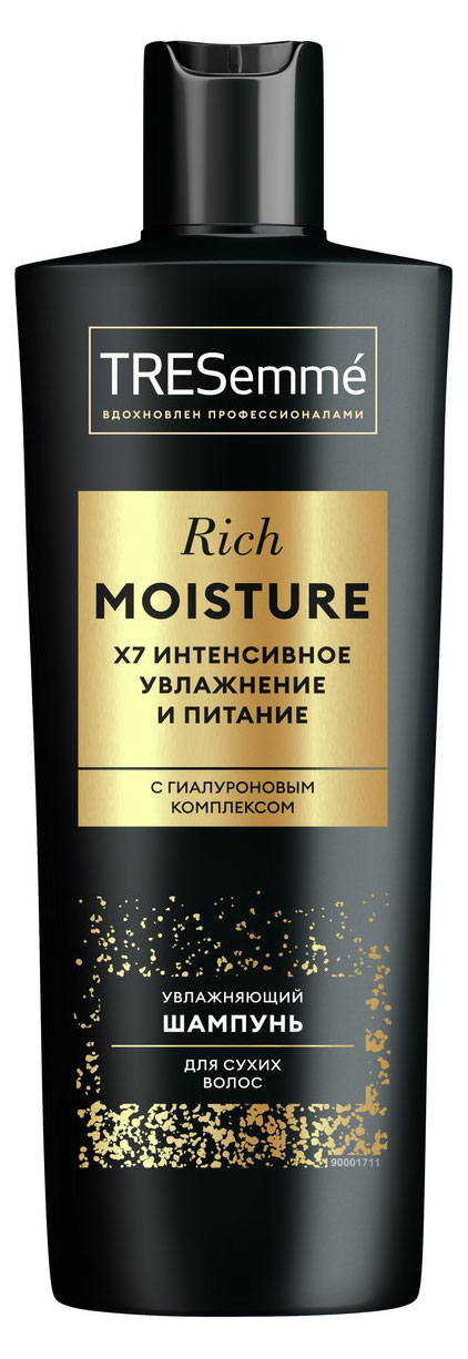 Шампунь для волос Tresemme Rich Moisture увлажняющий для сухих волос, 400 мл