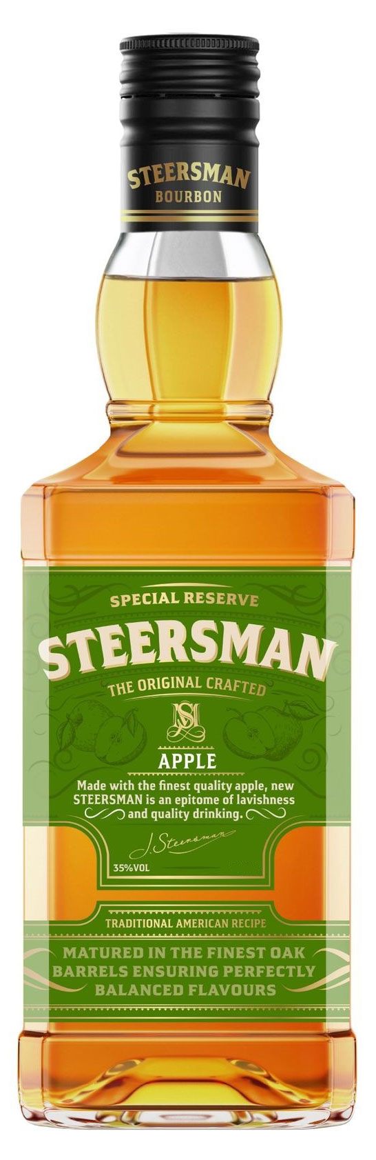 Висковый напиток Steersman Apple Россия, 1 л