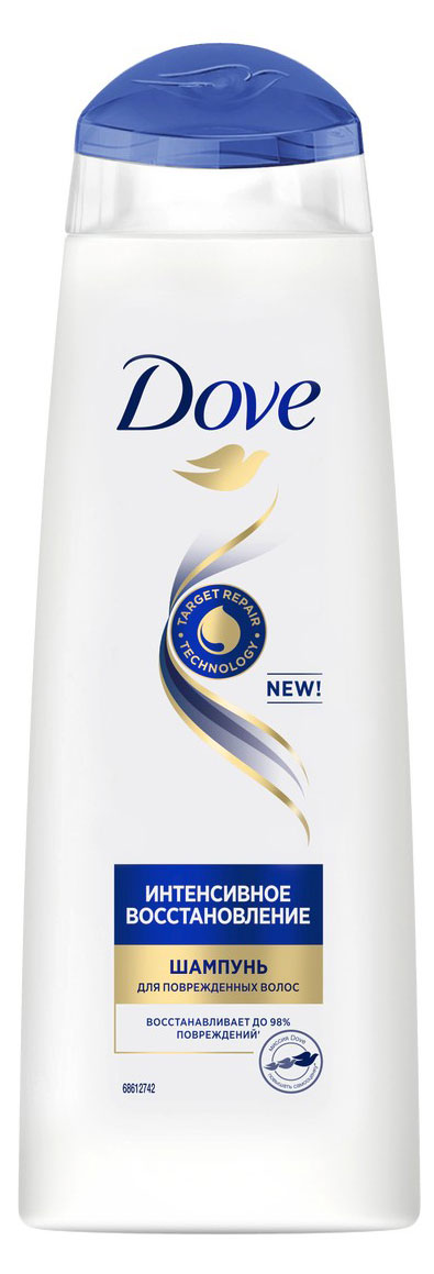 Шампунь для волос Dove Nutritive Solutions Интенсивное восстановление, 250 мл