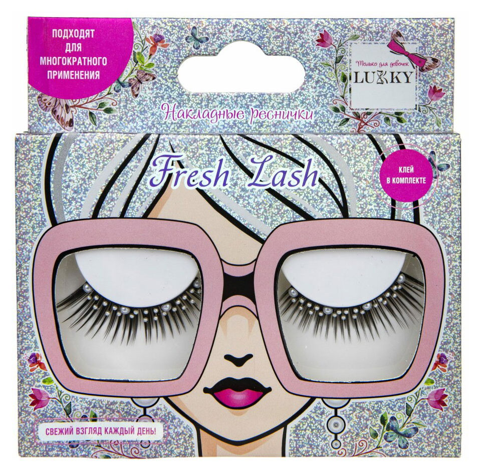 

Ресницы накладные Lukky Fresh Lash с жемчужинами