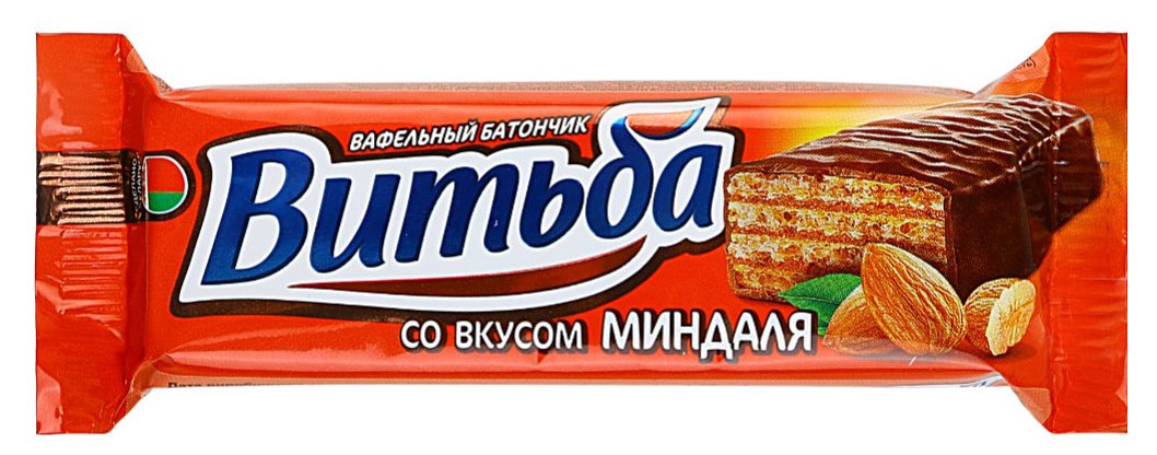 

Батончик вафельный Витьба со вкусом миндаля, 35 г