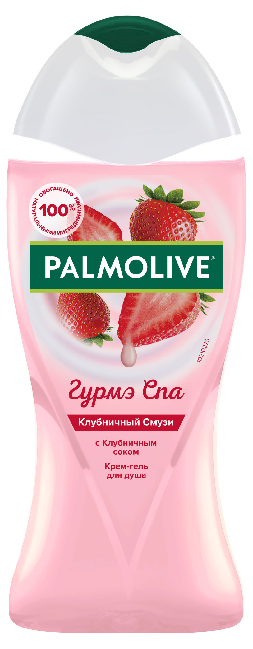 Крем-гель для душа женский Palmolive Гурмэ СПА Клубничный Смузи, 250 мл