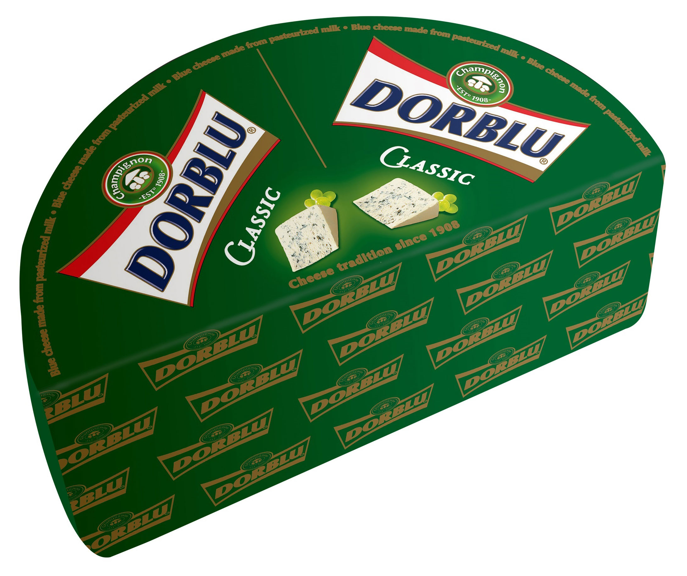 Сыр мягкий с голубой плесенью Дор Блю Dorblu сливочный 50% БЗМЖ, вес