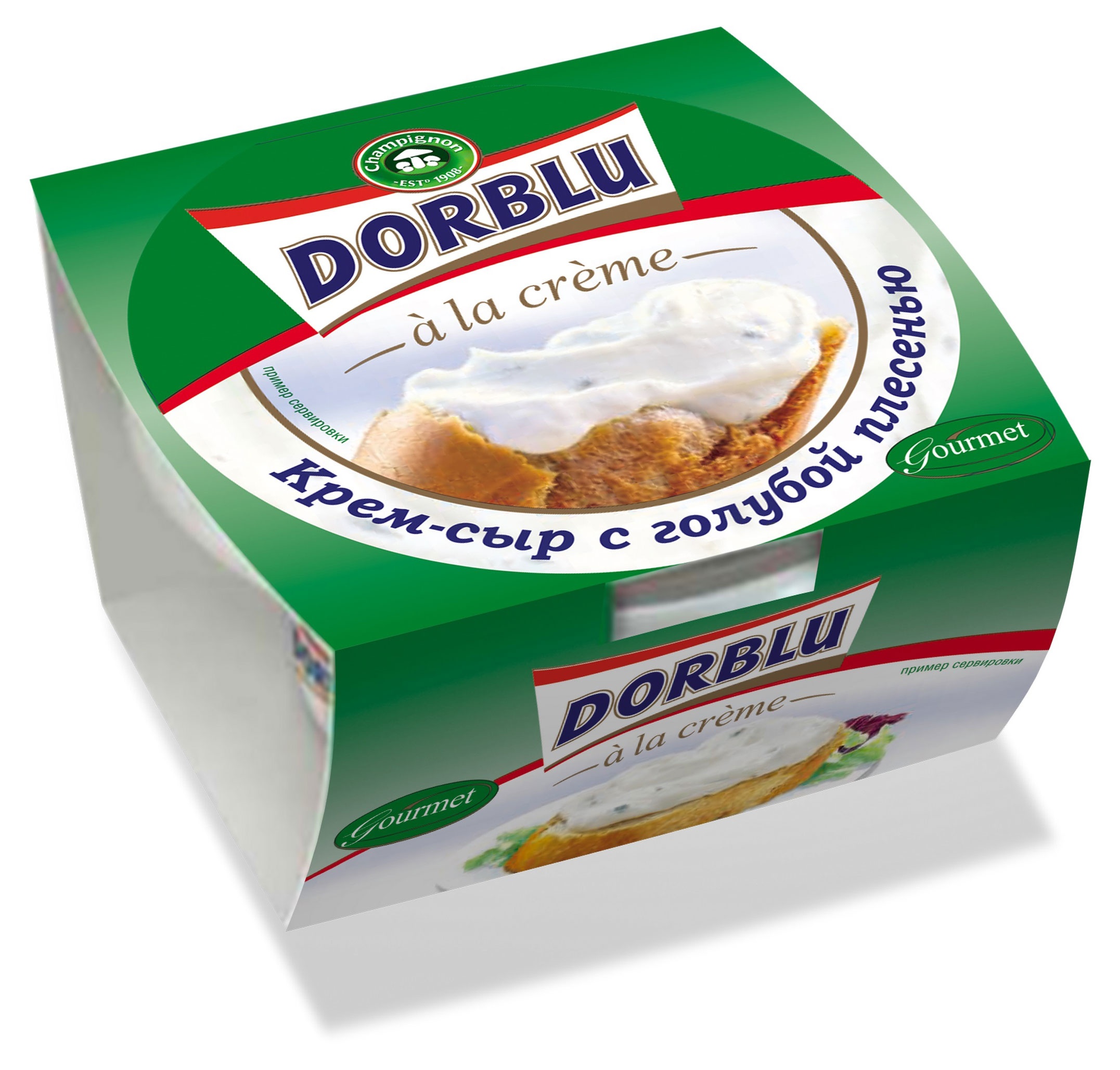 Крем-сыр мягкий с плесенью Dorblu 65% БЗМЖ, 80 г