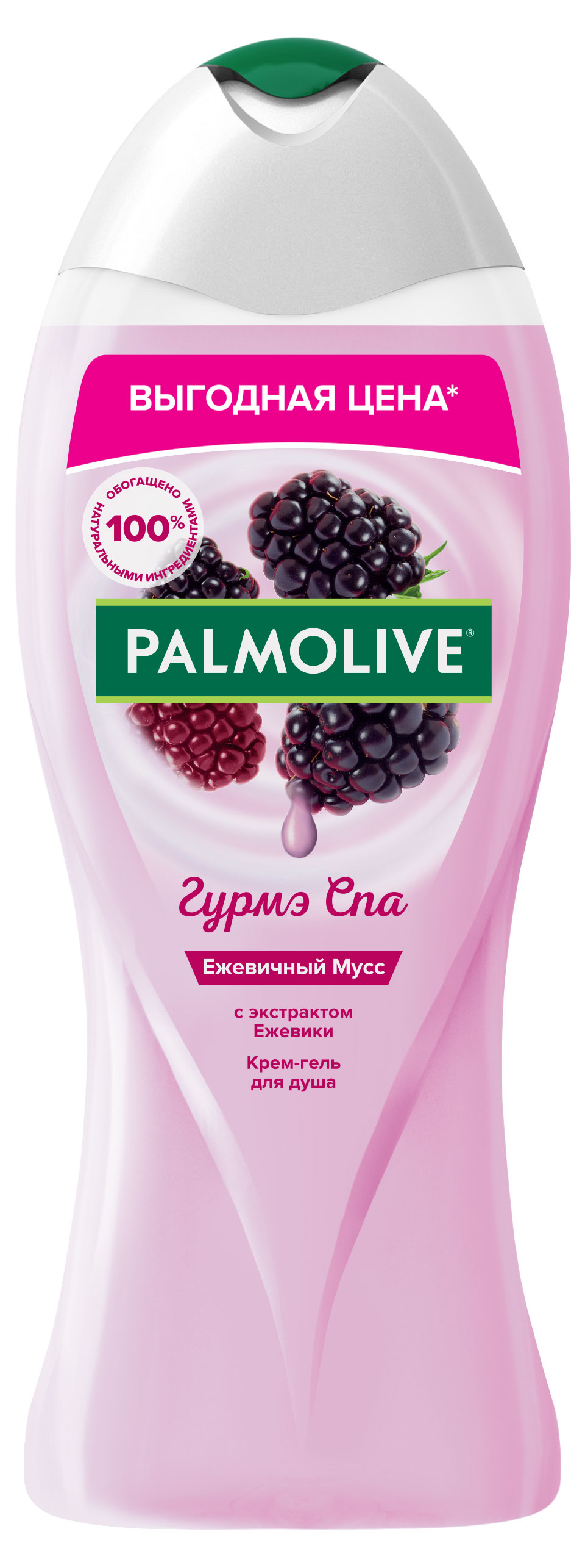 Гель-крем для душа Palmolive Гурмэ СПА Ежевичный Мусс с экстрактом ежевики, 500 мл