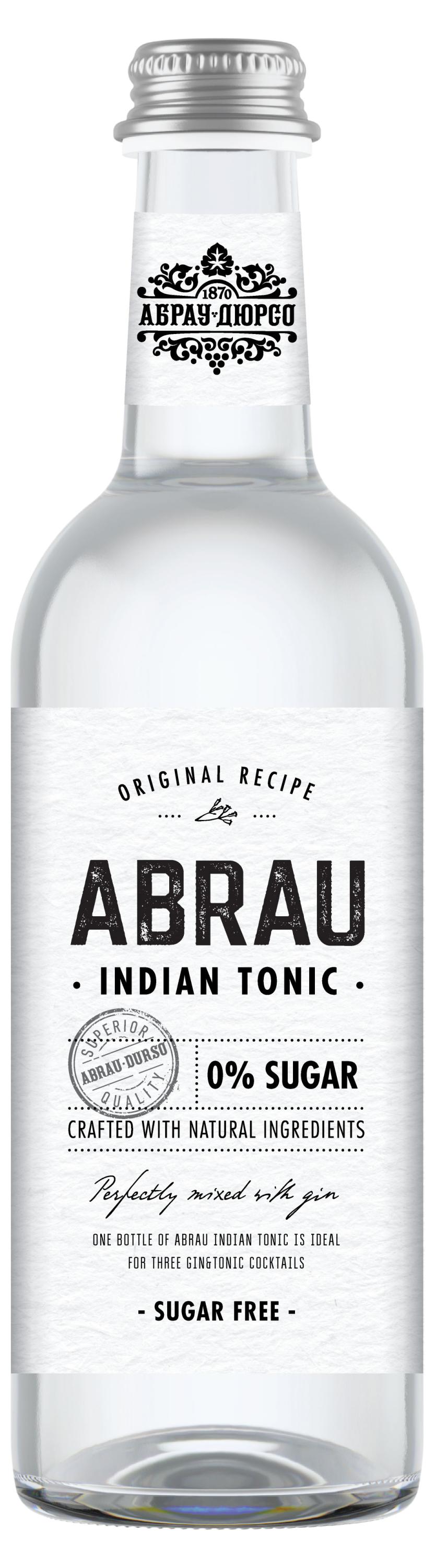 Abrau | Тоник Abrau Indian Tonic без сахара, 0,375 мл