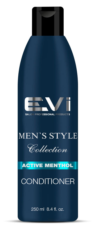 Кондиционер для волос мужской Evi Salon Professional Men's Style Collection Активный комплекс, 250 мл