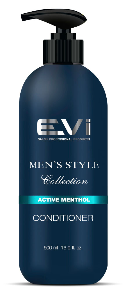 Кондиционер для волос мужской Evi Salon Professional Men's Style Collection Активный комплекс, 500 мл