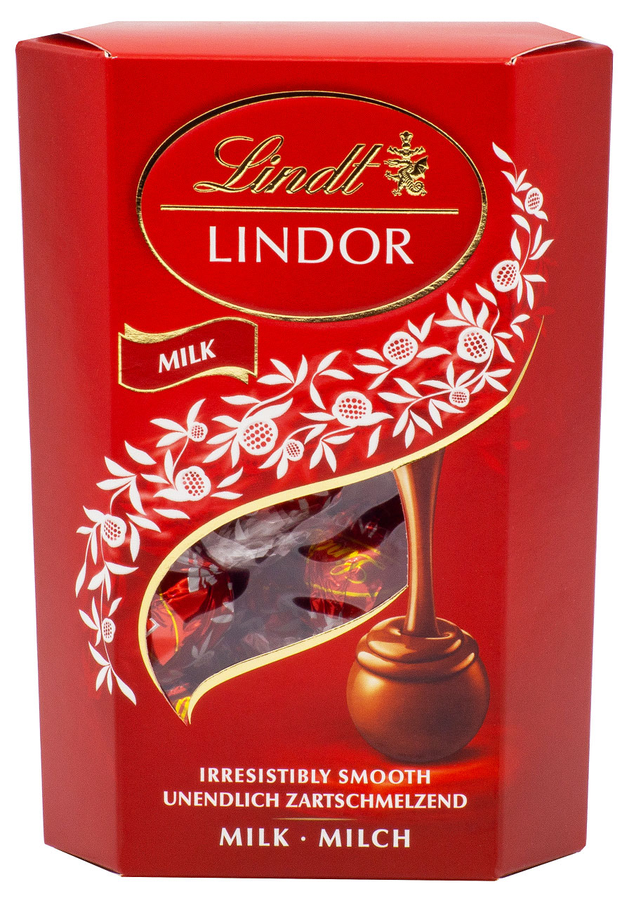 Набор конфет Lindt Lindor из молочного шоколада, 200 г