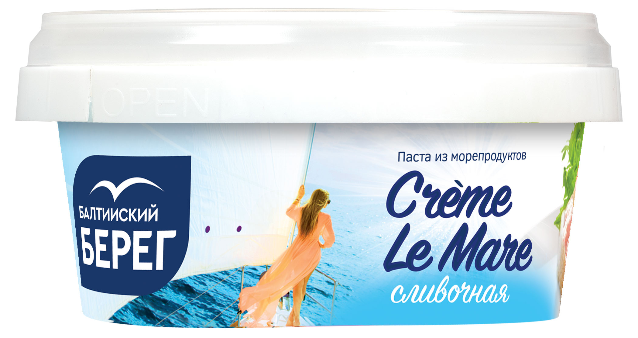 Паста из морепродуктов «Балтийский Берег» Creme Le Mare сливочная, 150 г